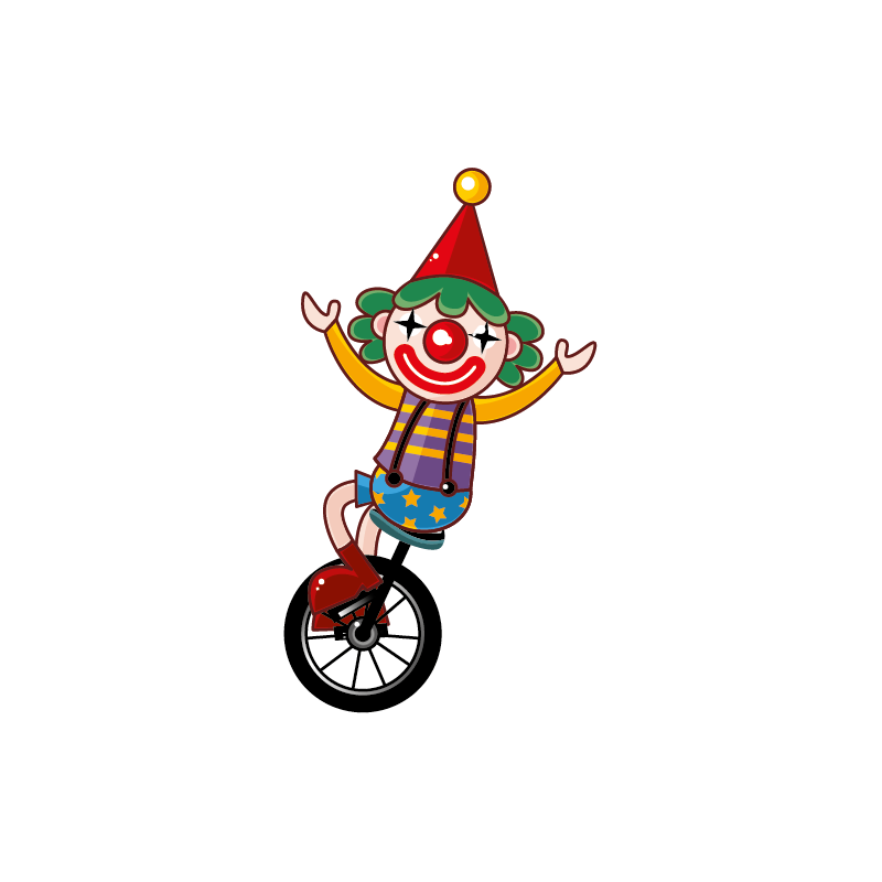 clipart clown couleur - photo #34