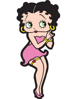 Sticker Betty Boop