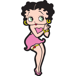 Sticker Betty Boop