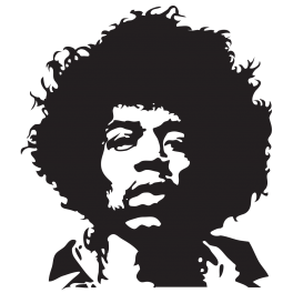 Sticker Jimi Hendrix
