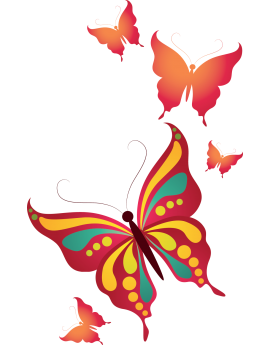 Sticker papillons