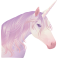 Sticker licorne féérique