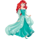 Sticker princesse sirène Ariel