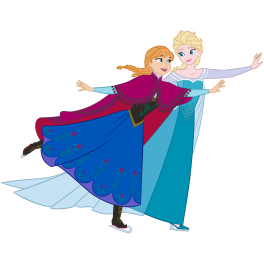 Sticker princesse Reine des neiges