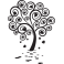 Sticker arbre cœur