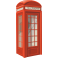Sticker cabine téléphonique rouge Londres