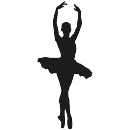 Sticker danseuse étoile ballet