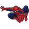Sticker héros Spiderman
