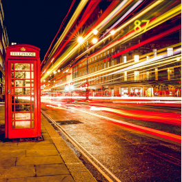 Tableau Londres Cabine téléphonique rouge