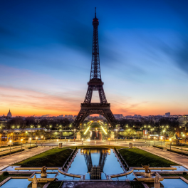 Tableau Paris Tour Eiffel