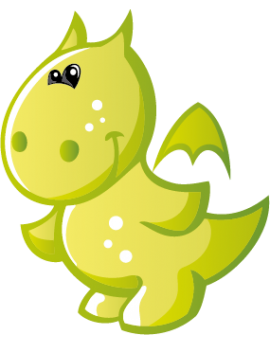 Sticker petit dragon