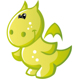 Sticker petit dragon