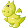 Sticker petit dragon