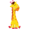 Sticker girafe