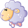 Sticker petit mouton