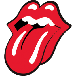 Sticker Londres langue The Rolling Stones