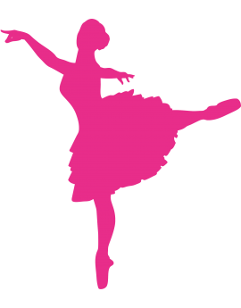 Sticker danseuse étoile ballet