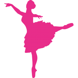 Sticker danseuse étoile ballet