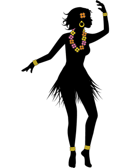 Sticker danseuse africaine