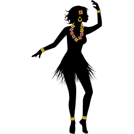 Sticker danseuse africaine