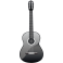 Sticker solfège guitare classique grise 