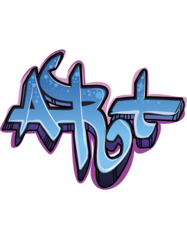 Sticker graffiti peinture art