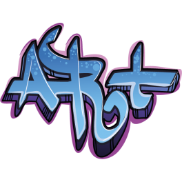 Sticker graffiti peinture art