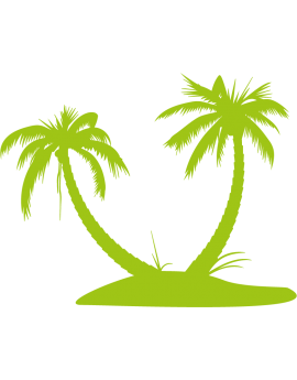 Sticker palmiers