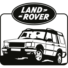 Stickers 4X4,land rover logo