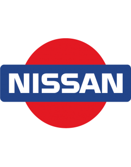 Stickers logo nissan 4X4 couleur