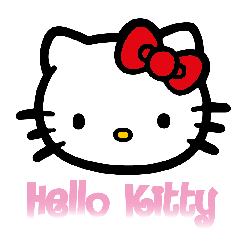 Stickers hello kitty fille rose - Color-stickers