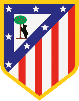 Stickers logo foot atletico madrid