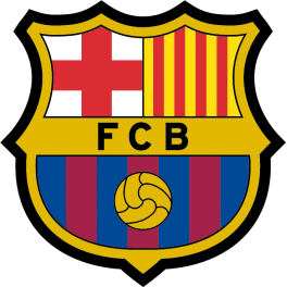 Stickers logo foot fc Barcelone