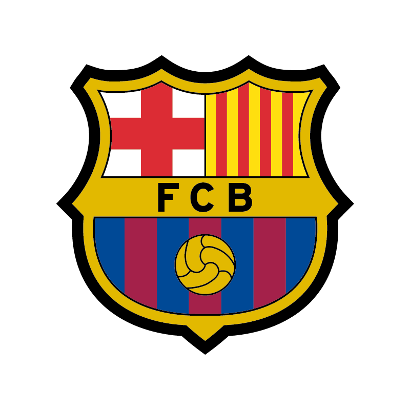 Stickers logo foot fc Barcelone - Color-stickers