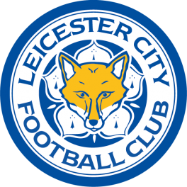 Stickers logo foot Leicester City