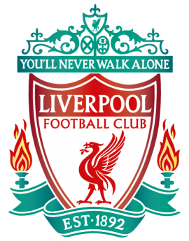 Stickers logo foot Liverpool 