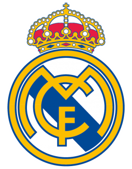 Stickers logo foot  Real de Madrid