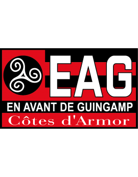 Stickers logo foot  En Avant de Guingamp