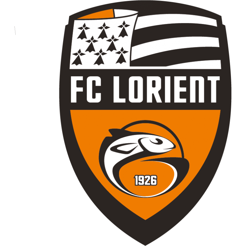 Stickers logo foot FC Lorient - Color-stickers