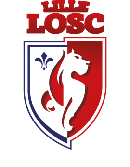 Stickers logo foot Lille Losc