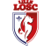 Stickers logo foot Lille Losc