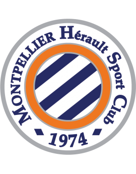 Stickers logo foot Montpellier Herault fc