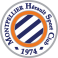 Stickers logo foot Montpellier Herault fc