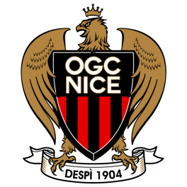 Stickers logo foot OGC Nice