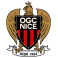 Stickers logo foot OGC Nice