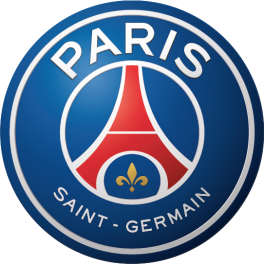 Stickers logo foot PSG