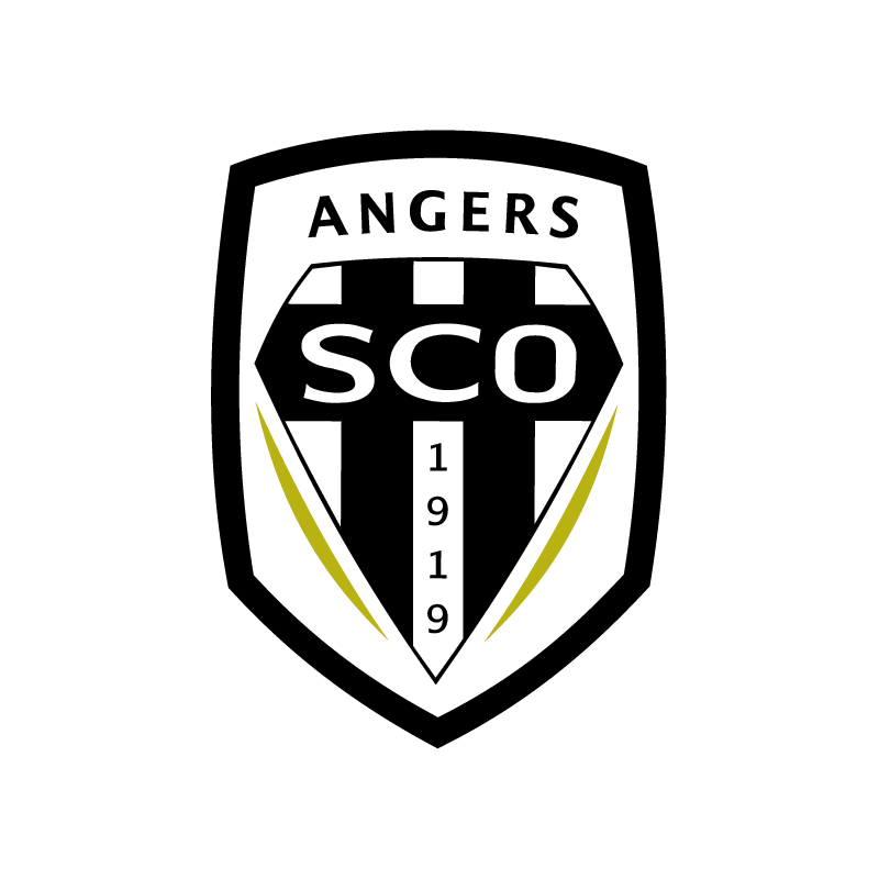 Stickers logo foot SCO Angers - Color-stickers