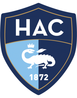 Stickers logo foot Le havre