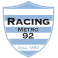 Stickers logo rugby racing Metro