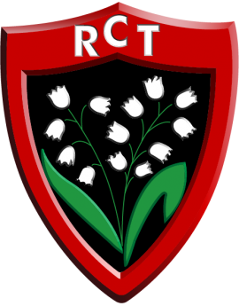 Stickers logo rugby RCT